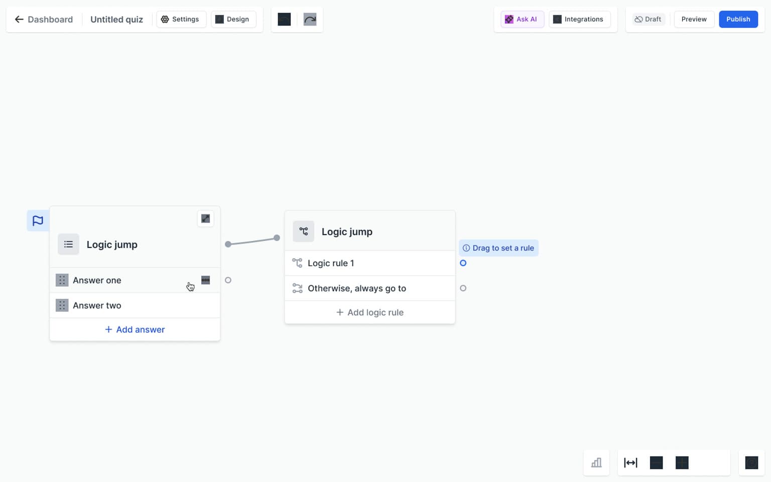 Sample AskFlow logic step