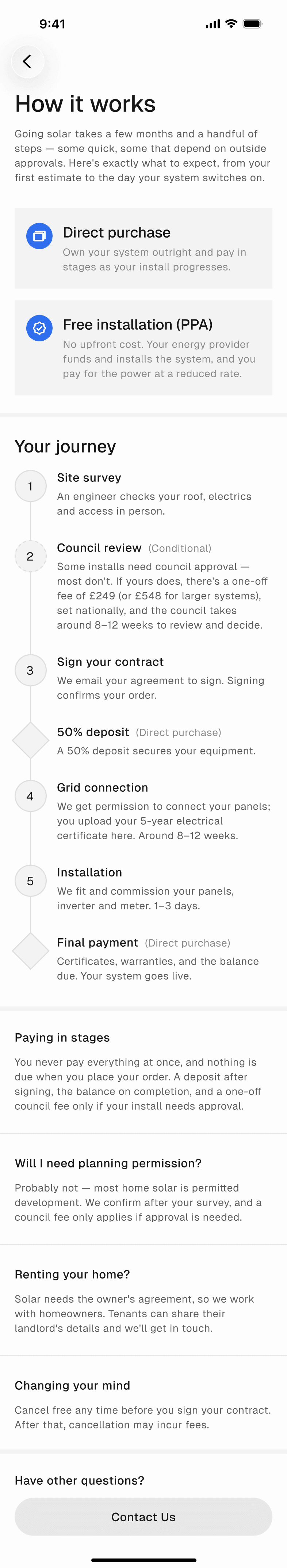 How it works: each stage of the install and why it takes the time it does